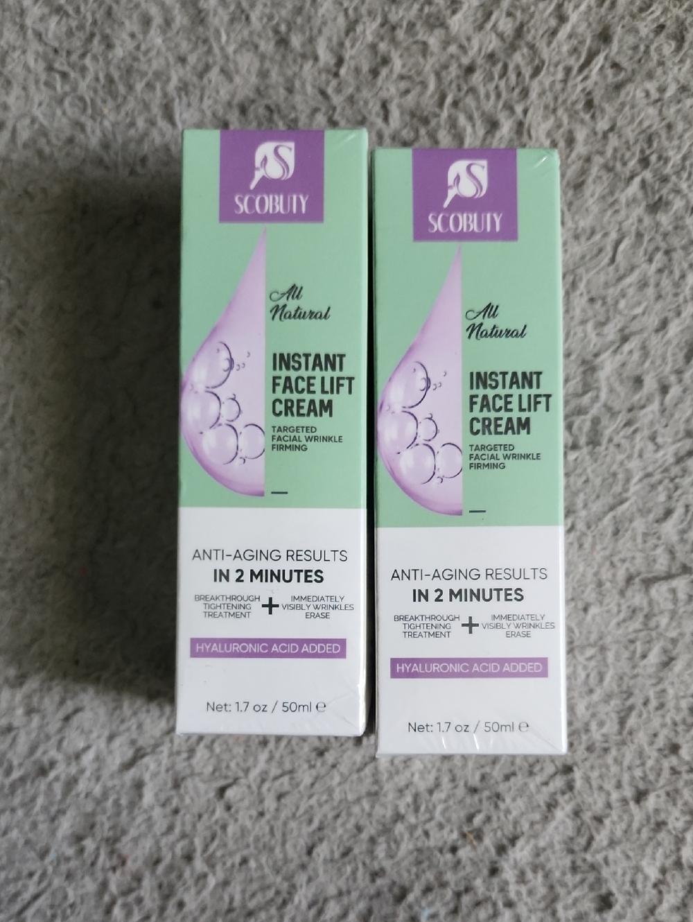 2 Scobuty Instant Face Lift Cream -